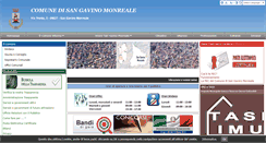 Desktop Screenshot of comune.sangavinomonreale.vs.it
